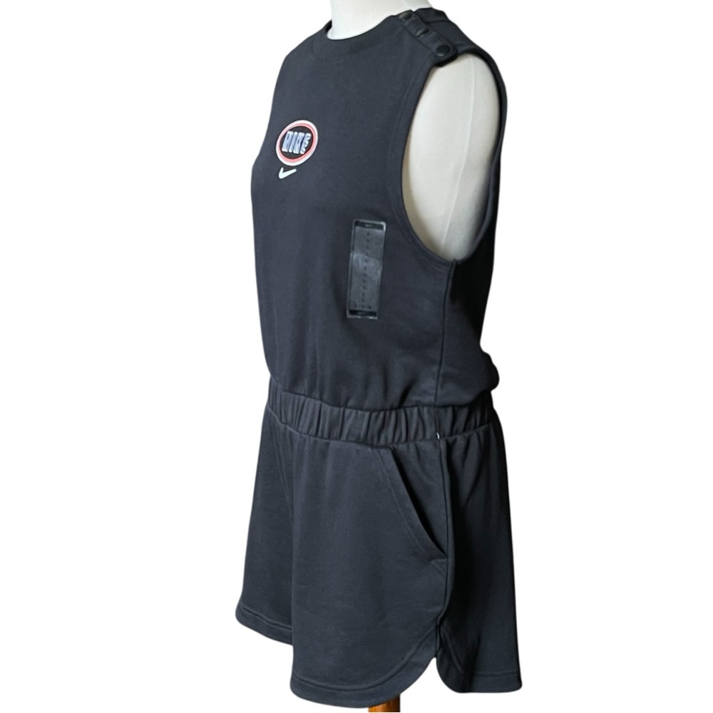 Nike Sportswear Black Varsity One-Piece Romper Size Large NWT - Picture 11 of 16